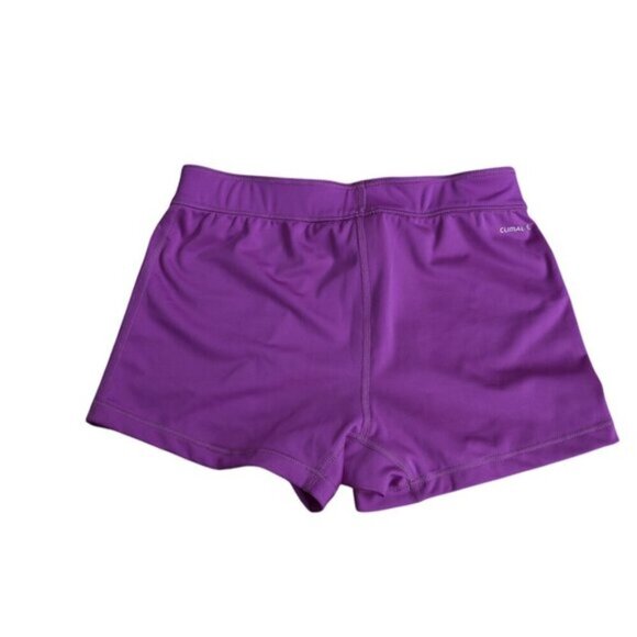 Adidas Booty Shorts Athletic Volleyball Workout Purple Size Medium - Picture 3 of 8